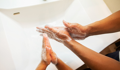 How to wash your hands and repair dry hands