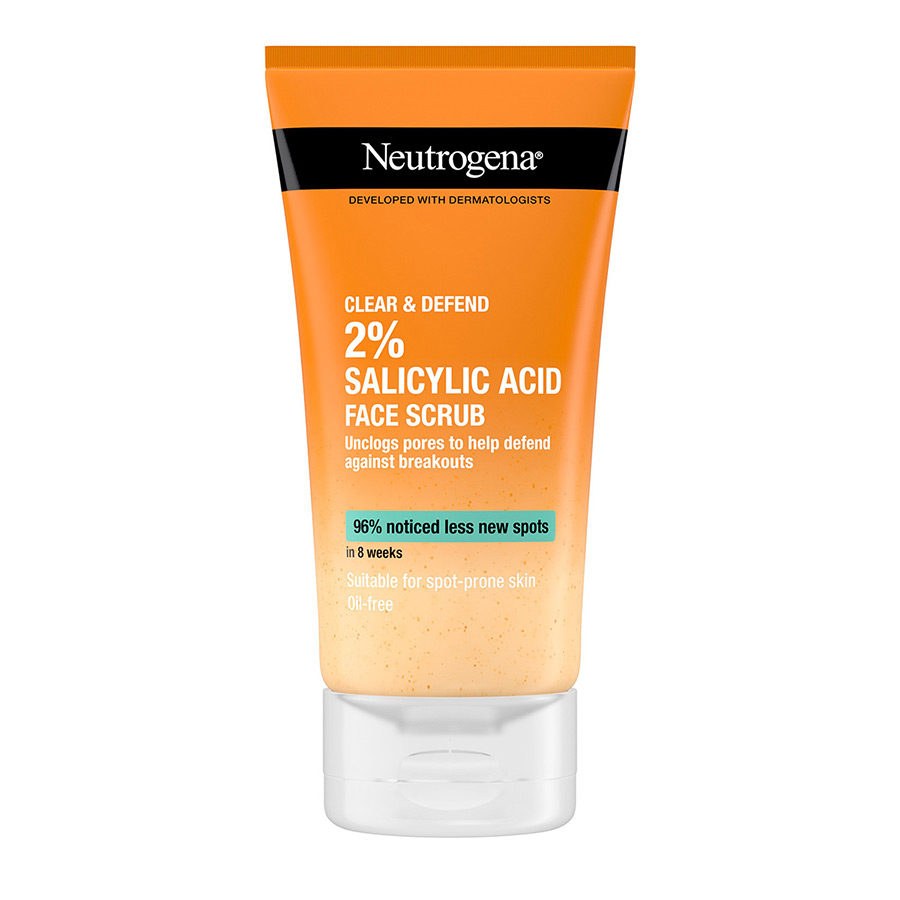 Salicylic acid hot sale face scrub