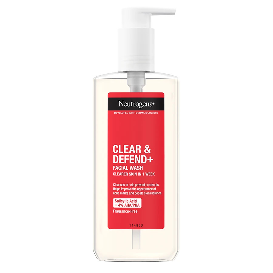 Clear & Defend+ Facial Wash