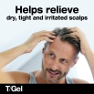 Helps relieve dry, tight and irritated scalps