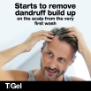 Starts to remove dandruff build up on the scalp from the very first wash