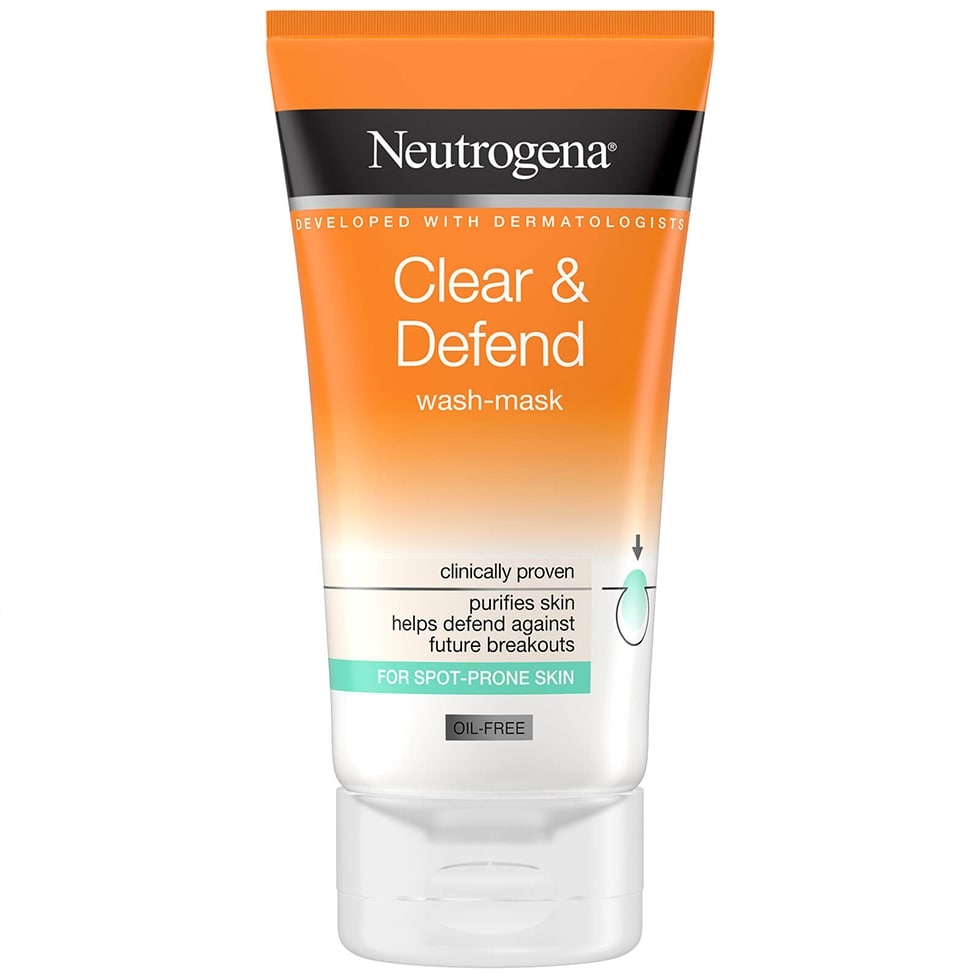 Clear & Defend 2 in 1 Wash-Mask