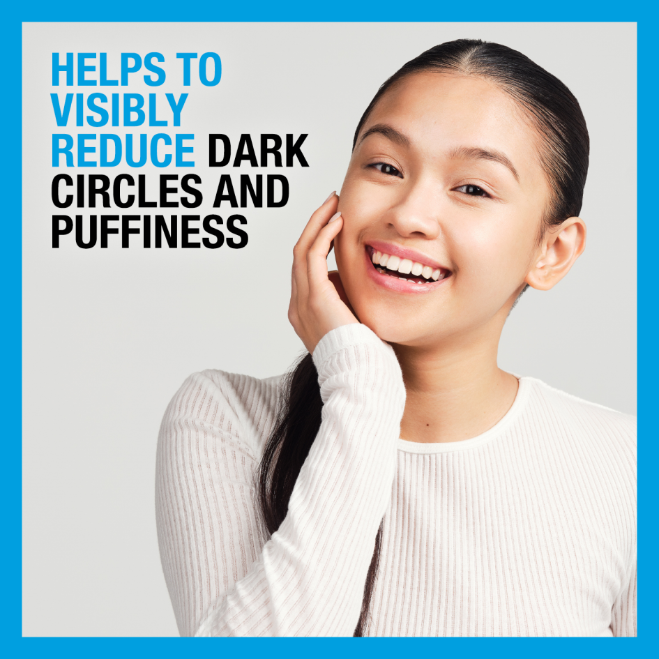 Helps to visibly reduce dark circles and puffiness