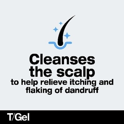 Cleanses the scalp to relieve itching and flaking of dandruff