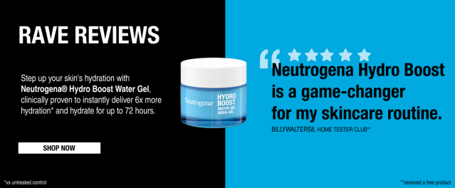 Neutrogena Hydro Boost Water Gel game-changing skincare routines. 