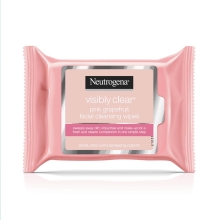 Visibly Clear Pink Grapefruit wipes